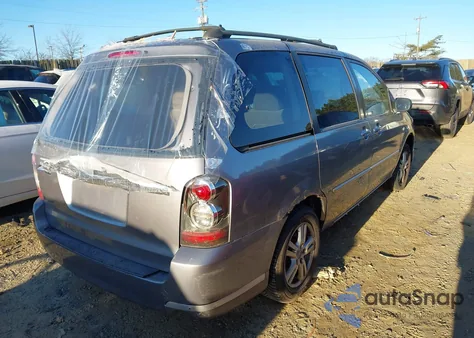 2005 Mazda Mpv Lx z USA, uszkodzony, nr VIN JM3LW28J850542756